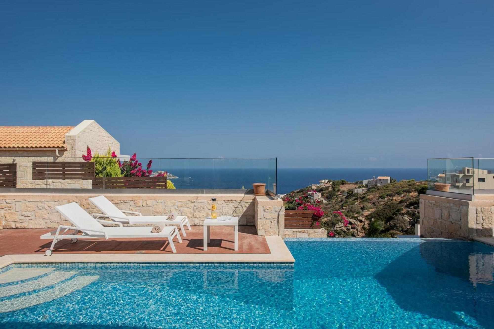 Omega House In Crete Villa Ligaria  Eksteriør bilde