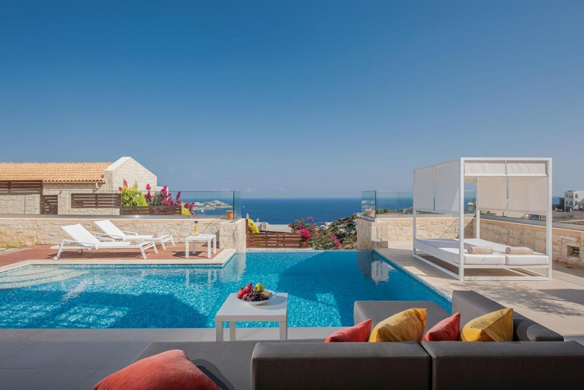 Omega House In Crete Villa Ligaria  Eksteriør bilde