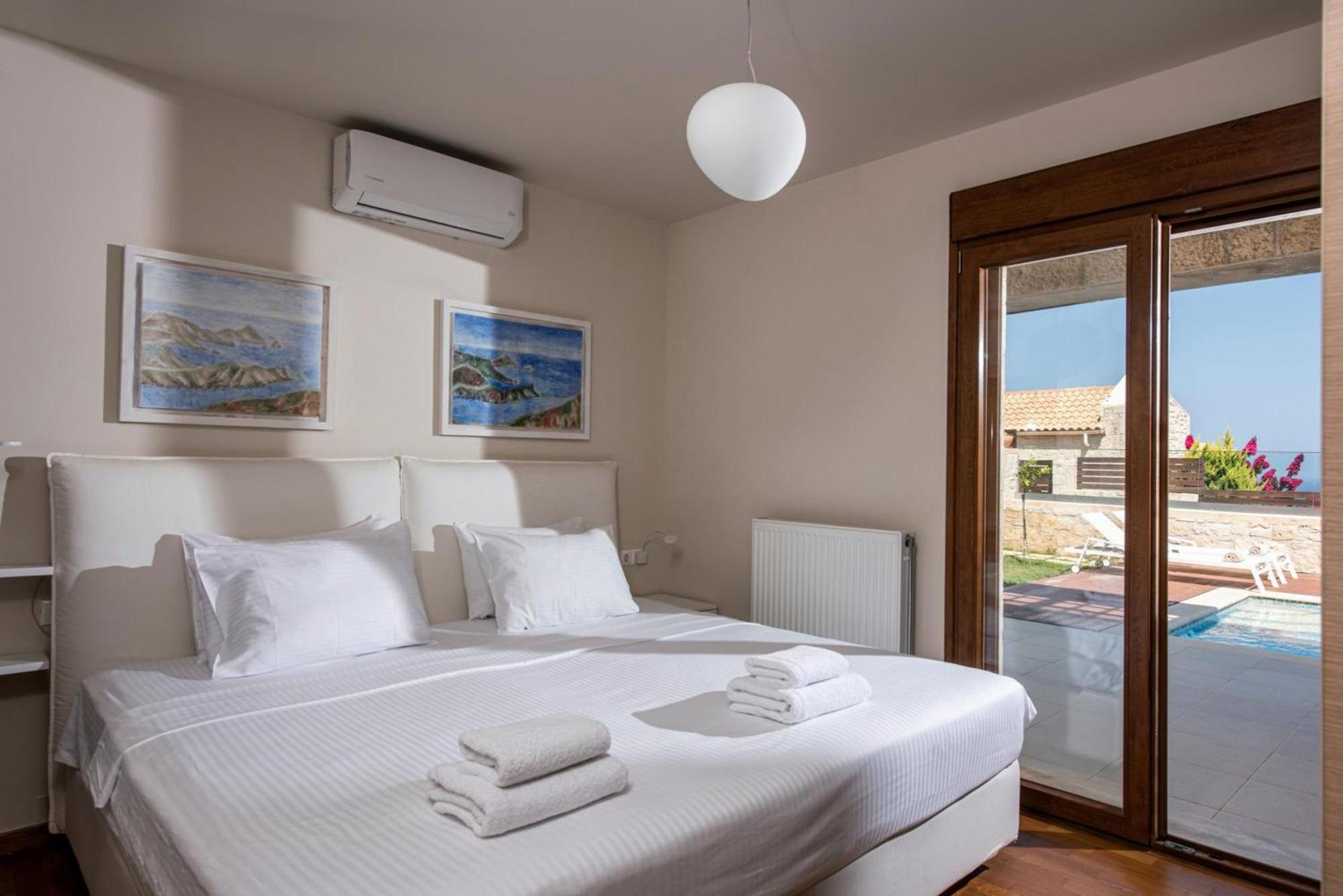Omega House In Crete Villa Ligaria  Eksteriør bilde
