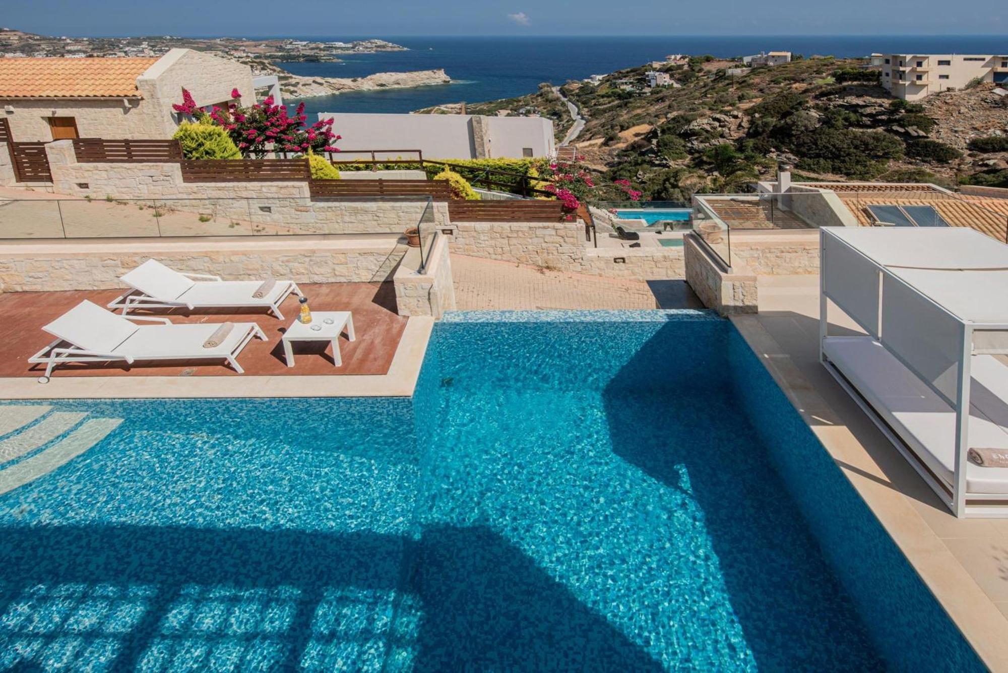 Omega House In Crete Villa Ligaria  Eksteriør bilde