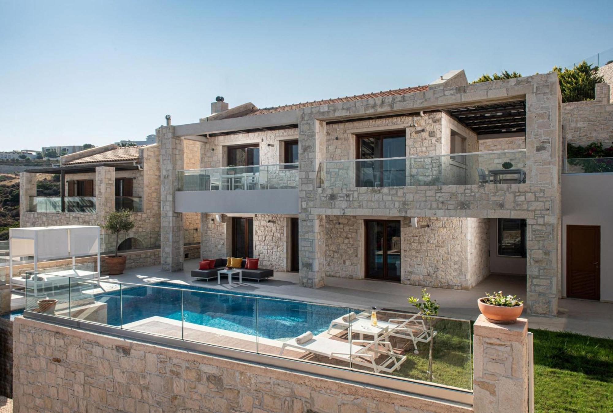 Omega House In Crete Villa Ligaria  Eksteriør bilde