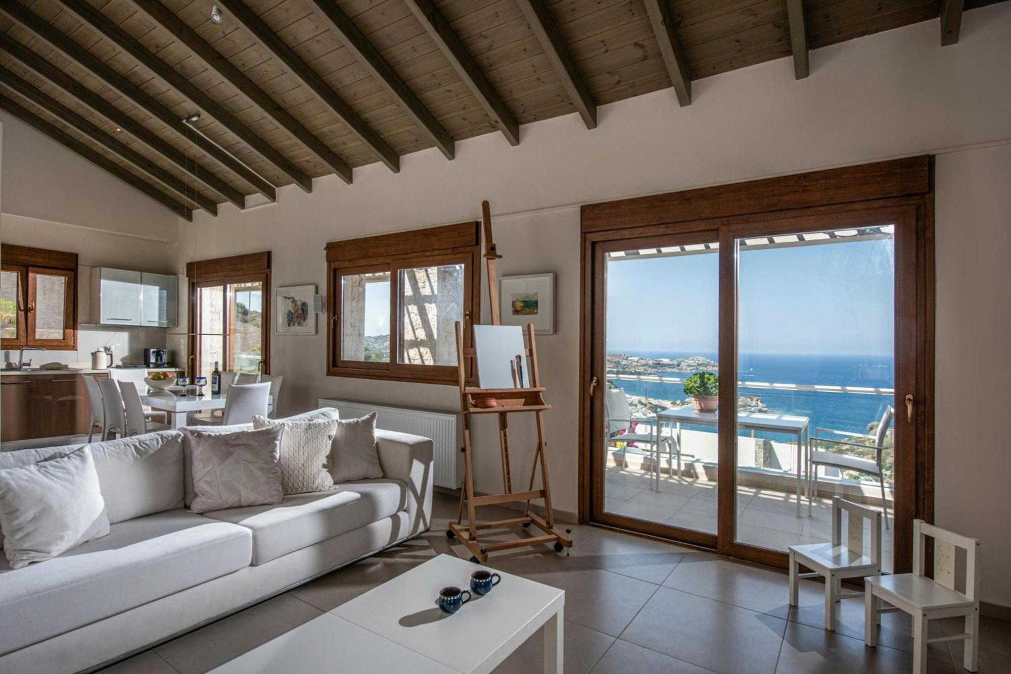 Omega House In Crete Villa Ligaria  Eksteriør bilde